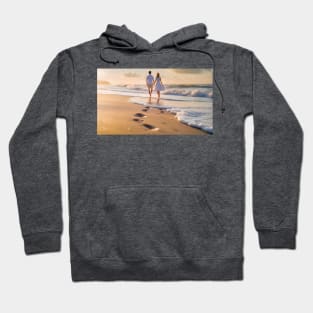 couple on honeymoon Hoodie